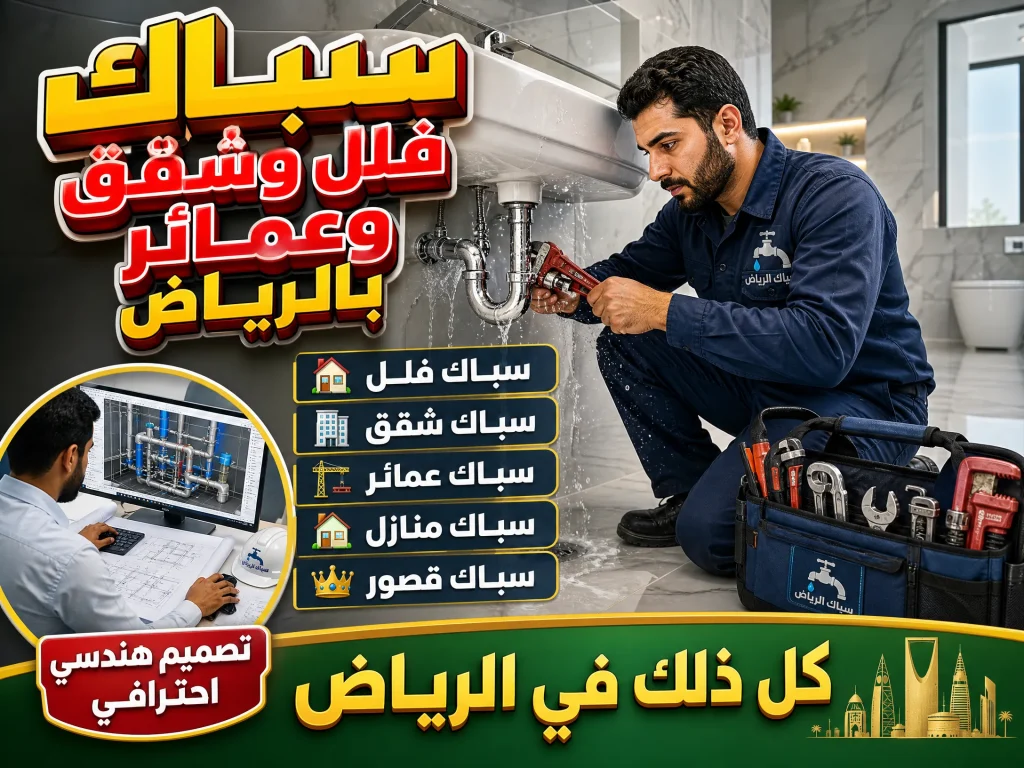 افضل سباك بالرياض 5 سباك منازل بالرياض