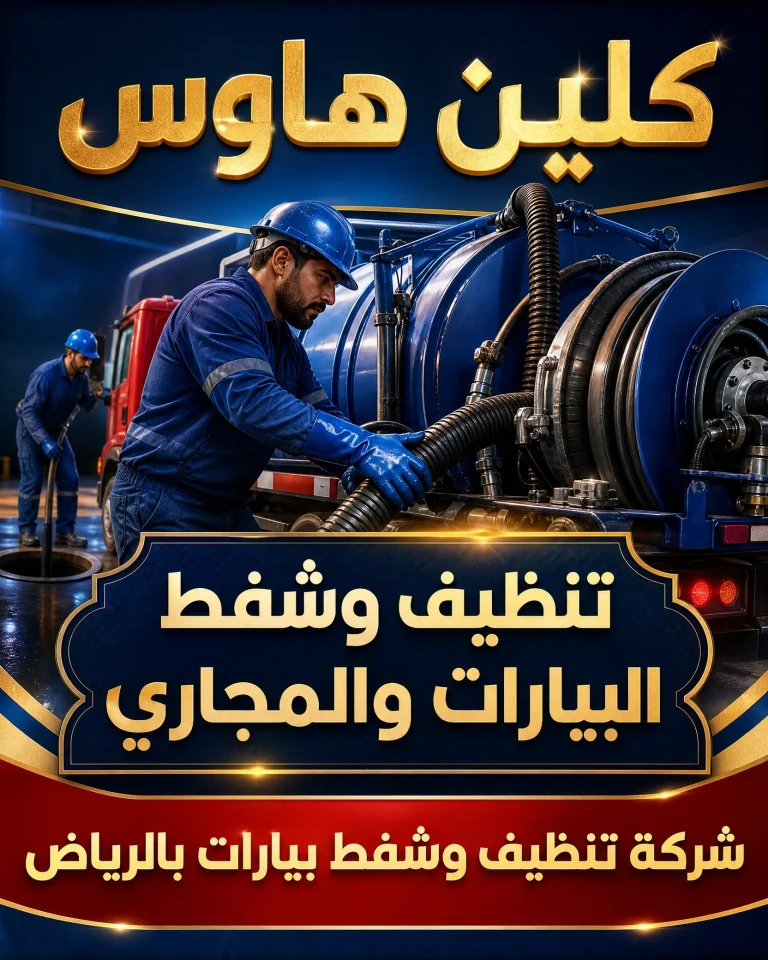 شركة تنظيف وشفط بيارات بالرياض