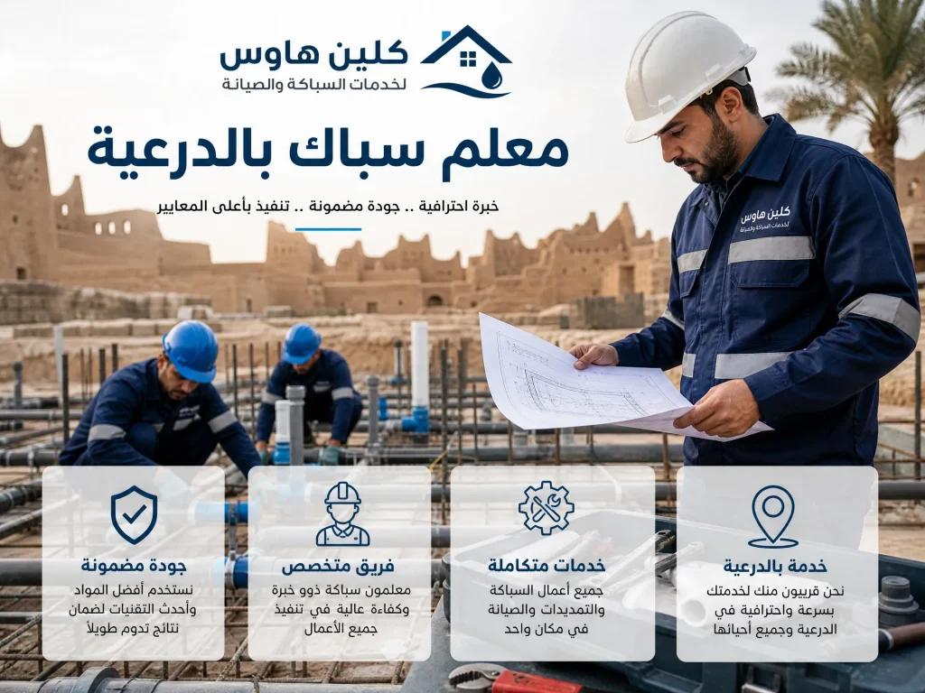 معلم سباك بالدرعية