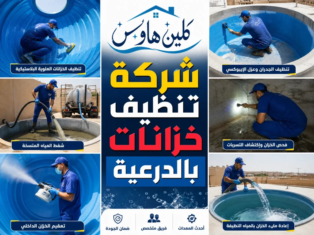 شركة تنظيف خزانات بالدرعية 5 اسعار تنظيف خزانات بالدرعية