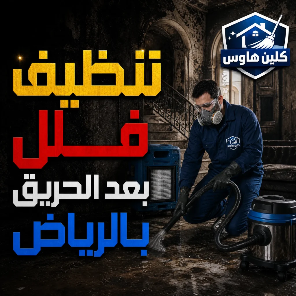 شركة تنظيف بعد الحريق بالرياض 6 تنظيف فلل بعد الحريق بالرياض
