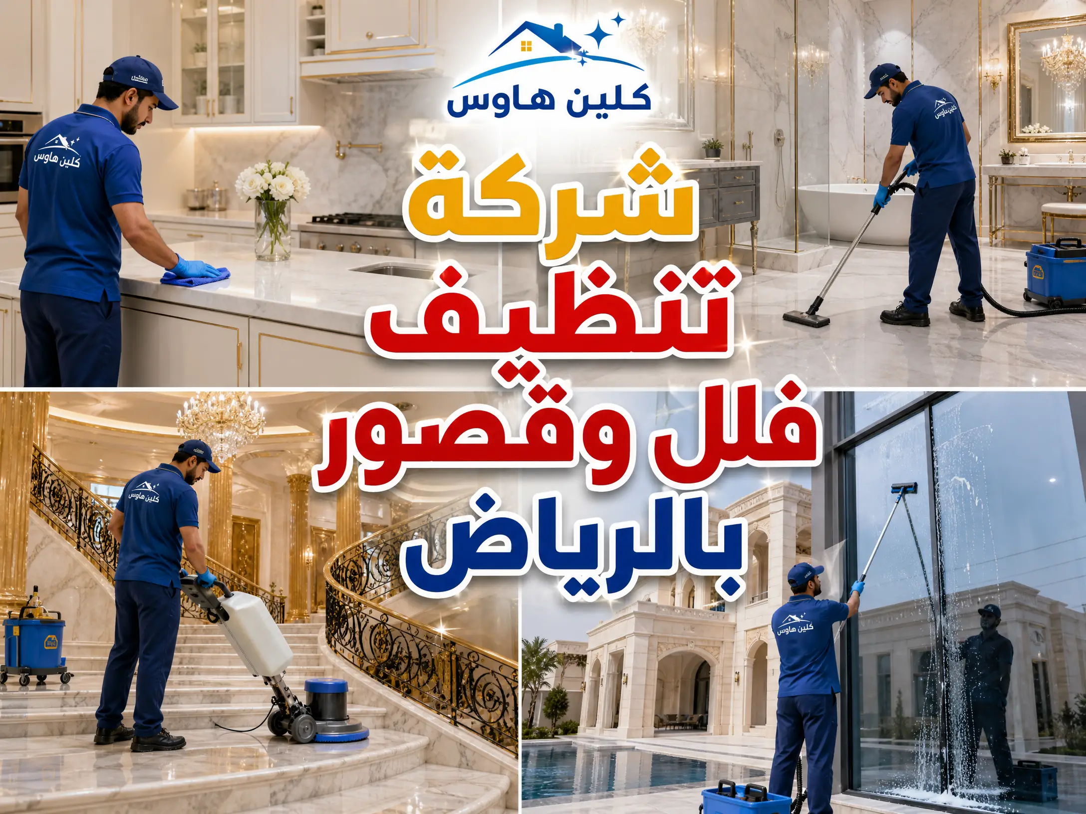 شركة تنظيف فلل وقصور بالرياض
