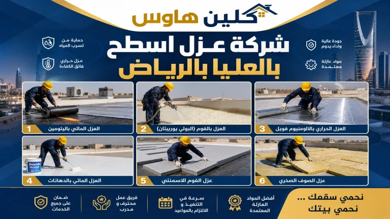 شركة عزل اسطح بالعليا بالرياض