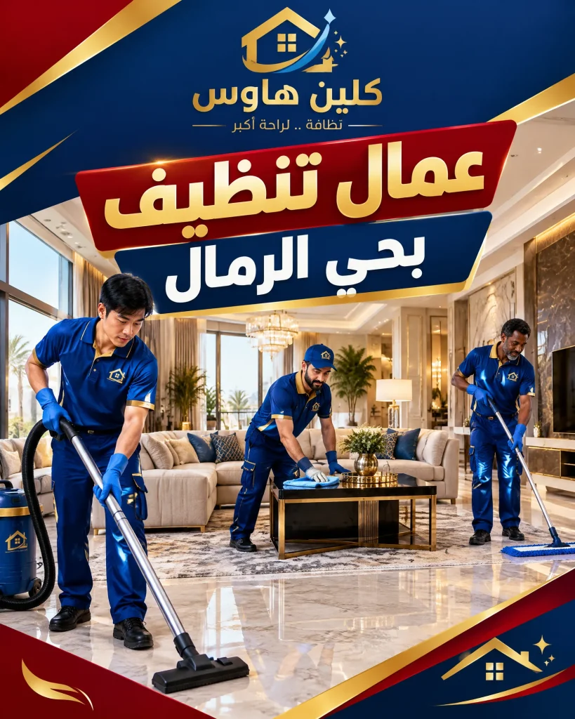 شركة تنظيف بحي الرمال 5 عمال تنظيف بحي الرمال