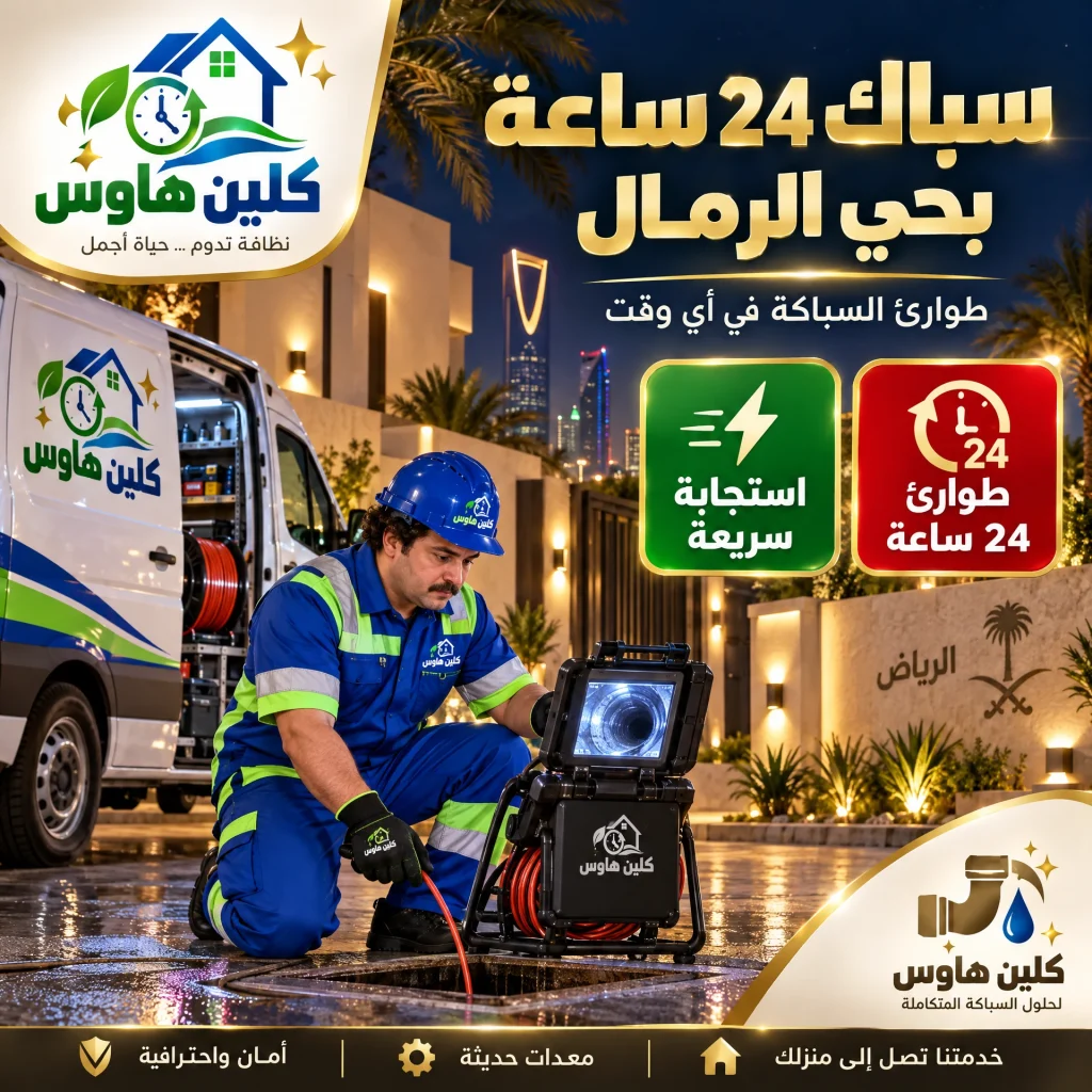 سباك 24 ساعة بحي الرمال